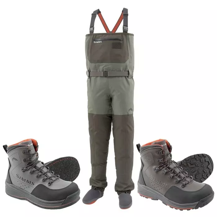 Simms Freestone Stockingfoot Waders 4 Simms Freestone Stockingfoot Waders - Image 2