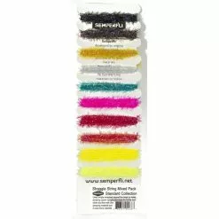 Semperfli Straggle String Multi Card -Fly Tying Materials shop 20a0127.3 1