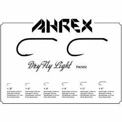 Ahrex FW502/FW503 Dry Fly Light Hooks -Fly Tying Materials shop 20a0132.2