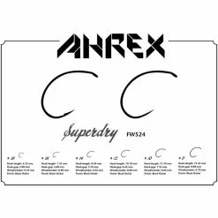Ahrex FW524/FW525 Superdry Hooks 10 Ahrex FW524/FW525 Superdry Hooks -Fly Tying Materials shop 20a0133.3
