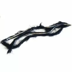 Veniards Disco Zonker Strips -Fly Tying Materials shop 20a0159 black