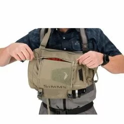 Simms Tributary Sling Pack 10L -Fly Tying Materials shop 21b0015tan 2 1