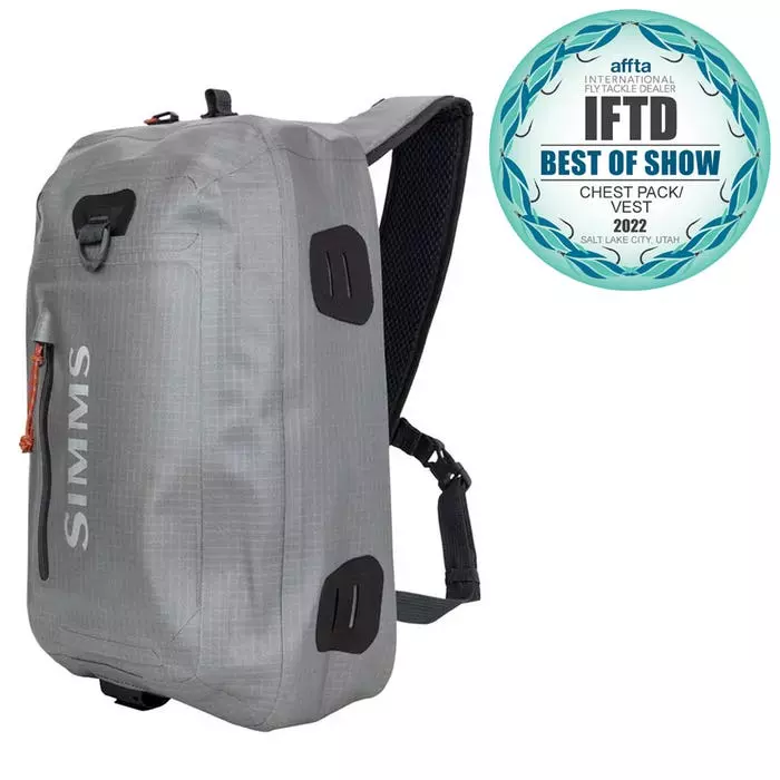 Simms Dry Creek Zip Waterproof Sling Pack 12L 4 Simms Dry Creek Zip Waterproof Sling Pack 12L - Image 2