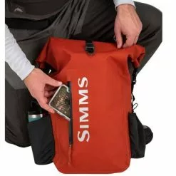 Simms Dry Creek Rolltop Waterproof Backpack 30L -Fly Tying Materials shop 22a0017.7