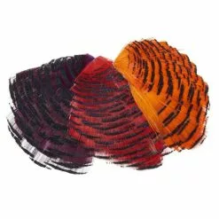 Veniards Dyed Golden Pheasant Tippet 1/2 Collar