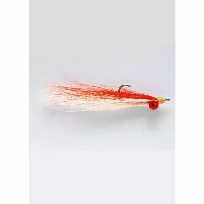 Fulling Mill Saltwater Clouser Red/White 5 Fulling Mill Saltwater Clouser Red/White - Image 3