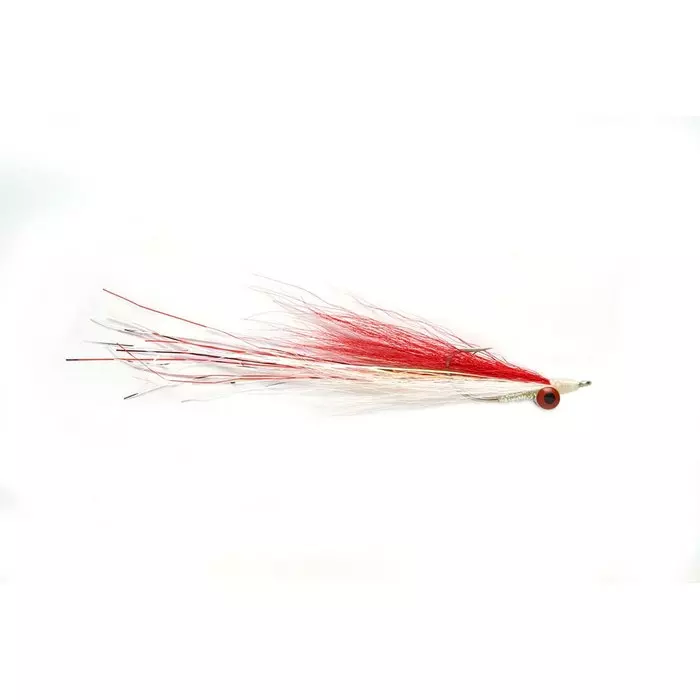 Fulling Mill Saltwater Clouser Red/White 3 Fulling Mill Saltwater Clouser Red/White