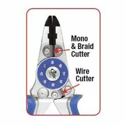 Cuda 7.5" Dual Pliers & Wire Cutters -Fly Tying Materials shop f18a0104.02
